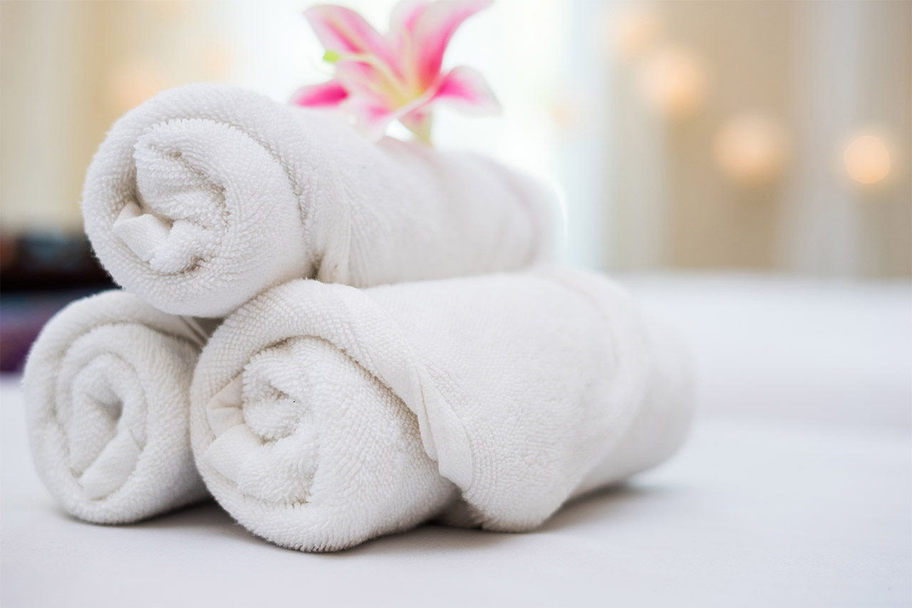 asciugamani personalizzati hotel