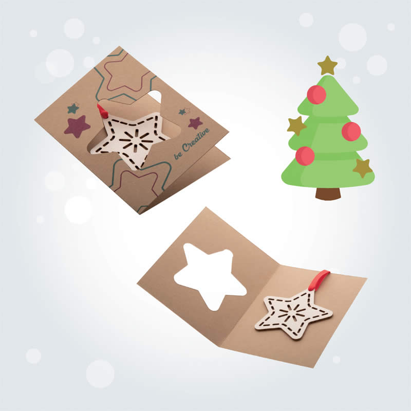 Il biglietto di auguri perfetto è TREECARD ECO: al suo interno è contenuta una decorazione per l’albero di Natale, è realizzato in carta riciclata ed è totalmente personalizzabile! Scoprilo seguendo il tag sulla foto!