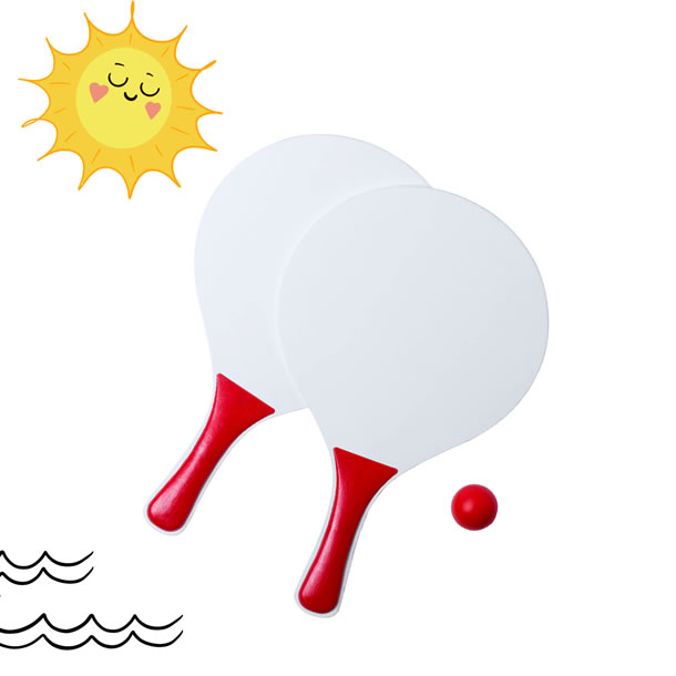 Divertiti in spiaggia con KONGAL la coppia di racchette da beach tennis ed una palla inclusa, personalizzabili con il tuo logo!⁠