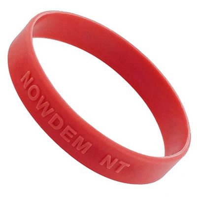 Braccialetti in silicone personalizzati