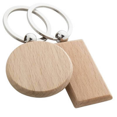 Portachiavi in legno personalizzati