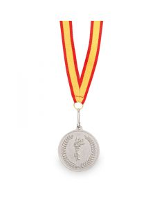 CORUM SILVER - medaglia in metallo, color argento
