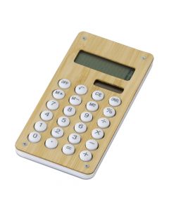 ERIE - Calcolatrice in bamboo e ABS