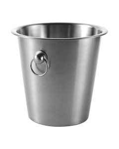HESTER - Secchiello champagne, in acciaio inox 