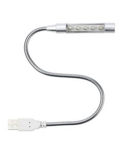 GALINA - Luce USB per computer in alluminio 