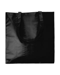 YILDUN - Shopping bag, carta riciclata da un lato, TNT laminato colorato dall'altro Polly
