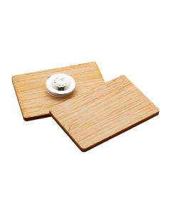 BOOBADGE - spilla in bambù