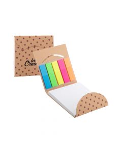CREASTICK COMBO C ECO - blocco appunti personalizzabile con note adesive