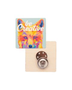 WOOBADGE - spilla magnetica personalizzabile