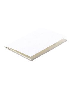 FUNTIL - quaderno con copertina in carta con semi