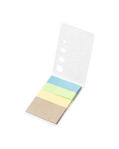 AMENTI - blocco foglietti adesivi in carta con semi
