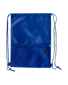 BICALZ - borsa coulisse con tasca frontale e uscita auricolari