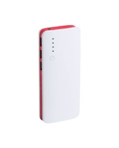 KAPRIN - power bank con 3 porte di ricarica e torcia led