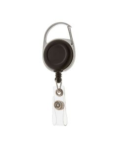 HOOKY - porta badge in plastica con chiusura a bottone