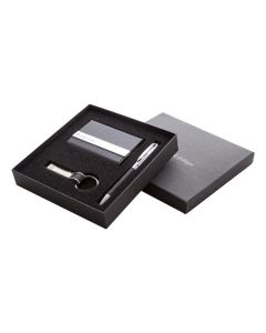 NOUART - set penna a sfera portabiglietti e portachiavi