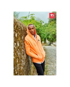 THC AMSTERDAM - Felpa da uomo, con zip e cappuccio