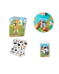 MADAGASCAR - Gioco con autocollanti