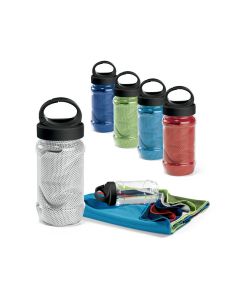 ARTX PLUS - Asciugamano sportivo con borraccia