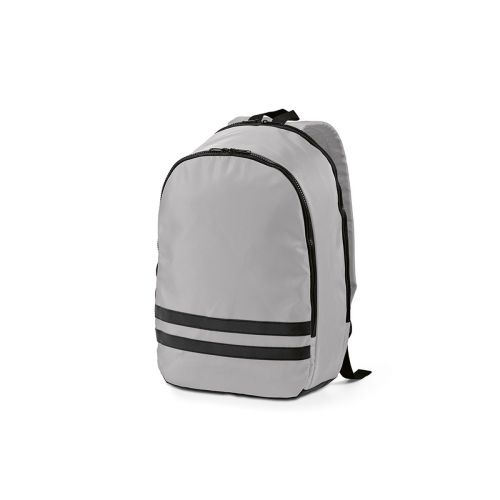 SYDNEY - Zaino 18L rPET. Strisce riflettenti. Per laptop 17