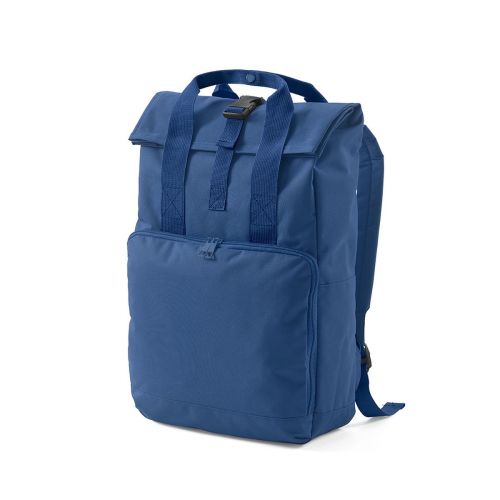 WARSAW - Zaino 20L in rPET. Chiusura roll top con fibbia