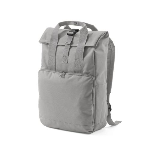 WARSAW - Zaino 20L in rPET. Chiusura roll top con fibbia