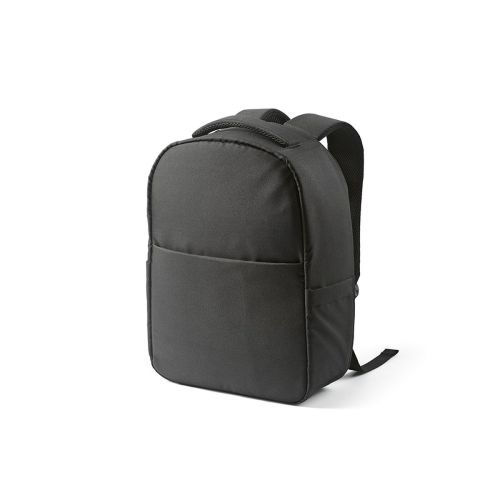 BUDAPEST - Zaino 16L in rPET. Tasca frontale. Per laptop 17