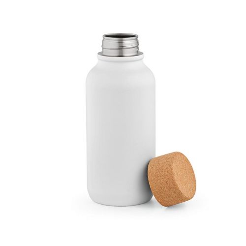 VOLGA - Borraccia 530ml, realizzata in rSS con tappo in sughero