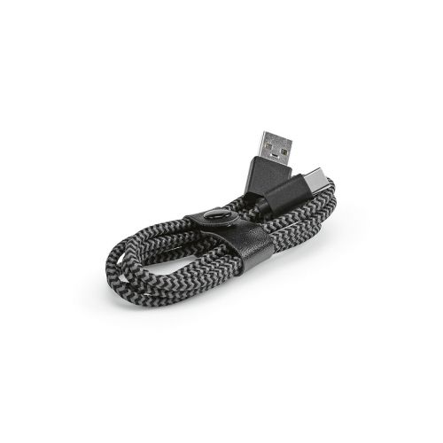 LEIBNIZ - Cavo in rPET da 1 metro. Connessione USB-C a USB-A