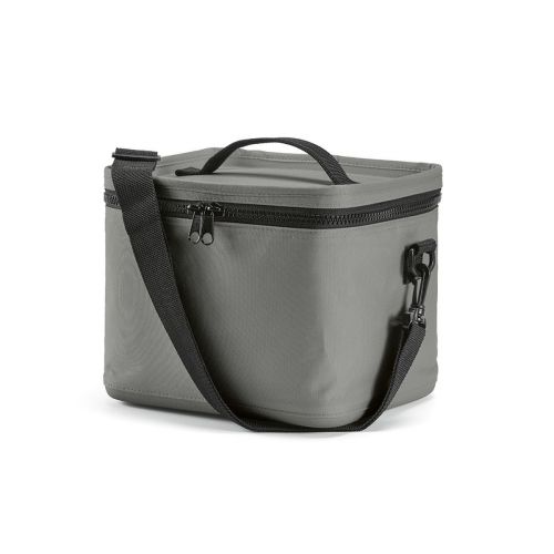 MUNICH L - Borsa frigo 10L rPET in rABS. Zip termo-iniettate