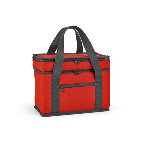 FLORENCE L - Borsa frigo Firenze L 10L rPET. 2 scomparti e tasca frontale