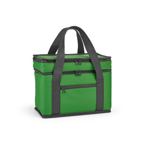 FLORENCE L - Borsa frigo Firenze L 10L rPET. 2 scomparti e tasca frontale