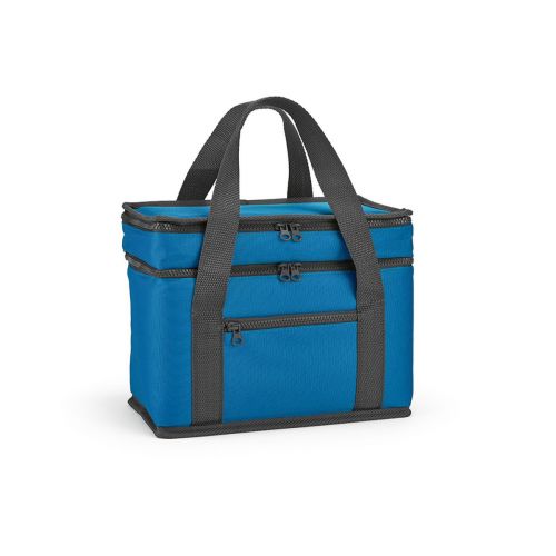 FLORENCE L - Borsa frigo Firenze L 10L rPET. 2 scomparti e tasca frontale