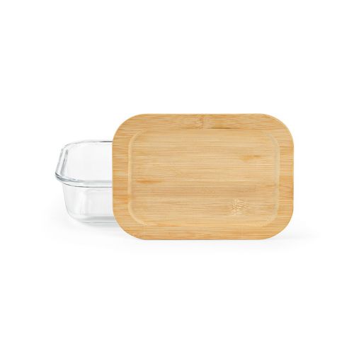 VAN GOGH 500 - Box pranzo in vetro borosilicato e bambù, 520ml