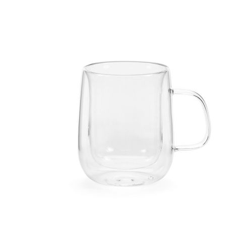 ELBE 450 - Tazza in vetro borosilicato, capacità 440 ml