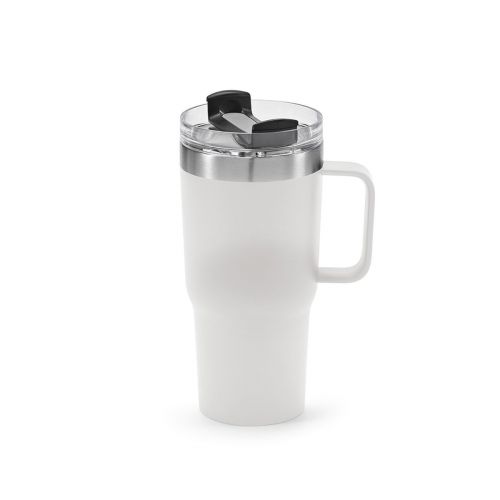 NEMAN - Tazza rSS 580ml. Doppia parete e coperchio rotante