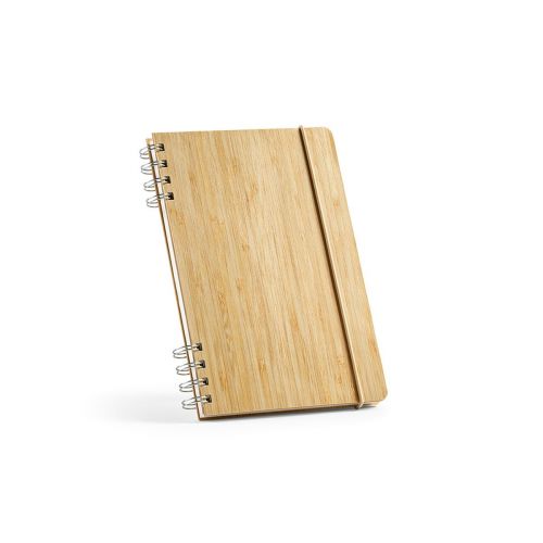 DANTE - A5 Notebook bambù. 196 pagine riciclata 70gsm