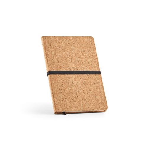 GOETHE - Notebook A5 in sughero. 196 pagine riciclate 70gsm