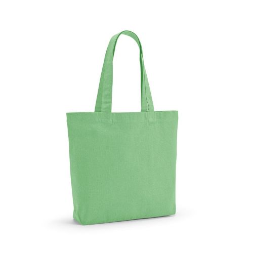 ACONCAGUA - Shopper in cotone riciclato 280 gsm. Con soffietto