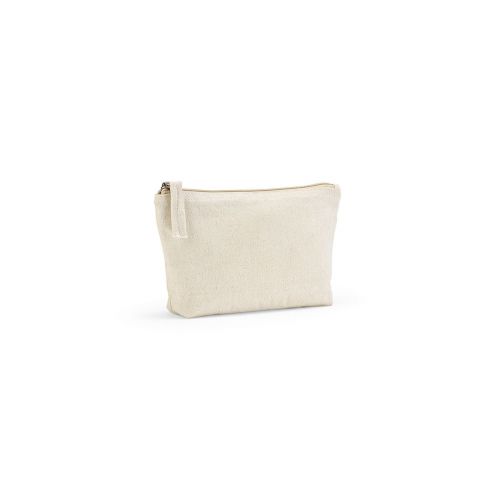CAIRO S - Beauty case 1.1L 320gsm rCotton con cerniera