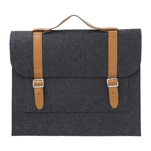 AMELIA - Borsa portadocumenti in feltro rPET 