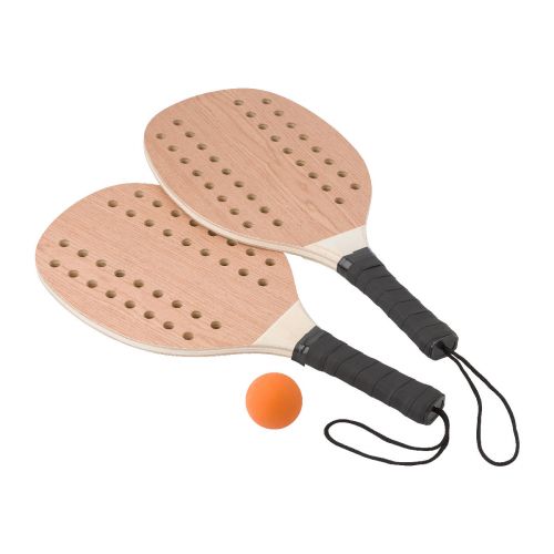 SERGIO - Set racchettoni in palissandro e compensato 