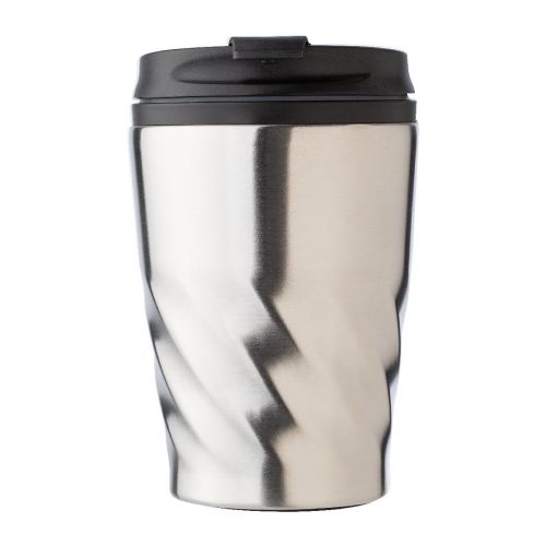 RIDA - Tazza termica in acciaio inox e PP, capacità 325 ml 