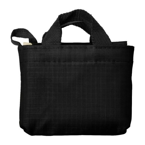 WES - Shopping bag pieghevole, in tessuto Oxford 