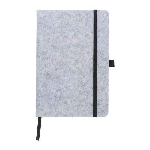 HARPER - Taccuino formato +/- A5 in feltro rPET 