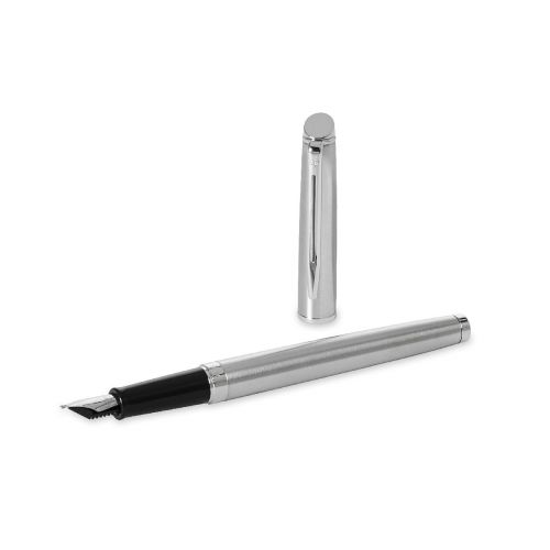 ALAMEDA - Waterman, penna stilografica Hemisphere in acciaio inox