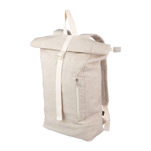 MARGARETE - Zaino rolltop in canapa 280 gr/m² 