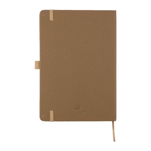 GERTRUD - Taccuino in cartone e rifiuti organici riciclati formato +/- A5 