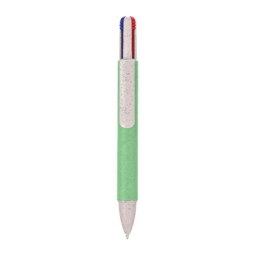 DEBORAH - Penna a sfera in cartone riciclato a 4 colori 