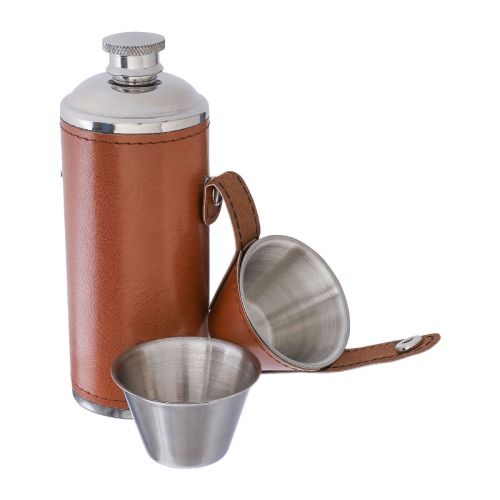 BROCK - Borraccia in acciaio inox 304 riciclato capacità 230 ml 