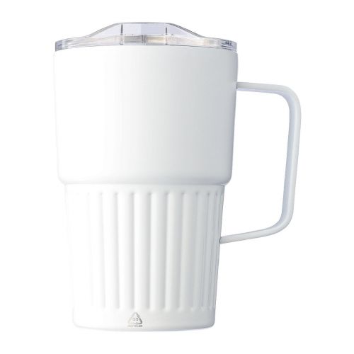 CALO - Tazza termica da viaggio in acciaio inox riciclato doppia parete 450 ml 